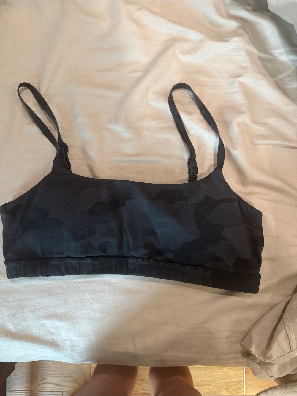 CRZ YOGA Black Camo Sports Bralette